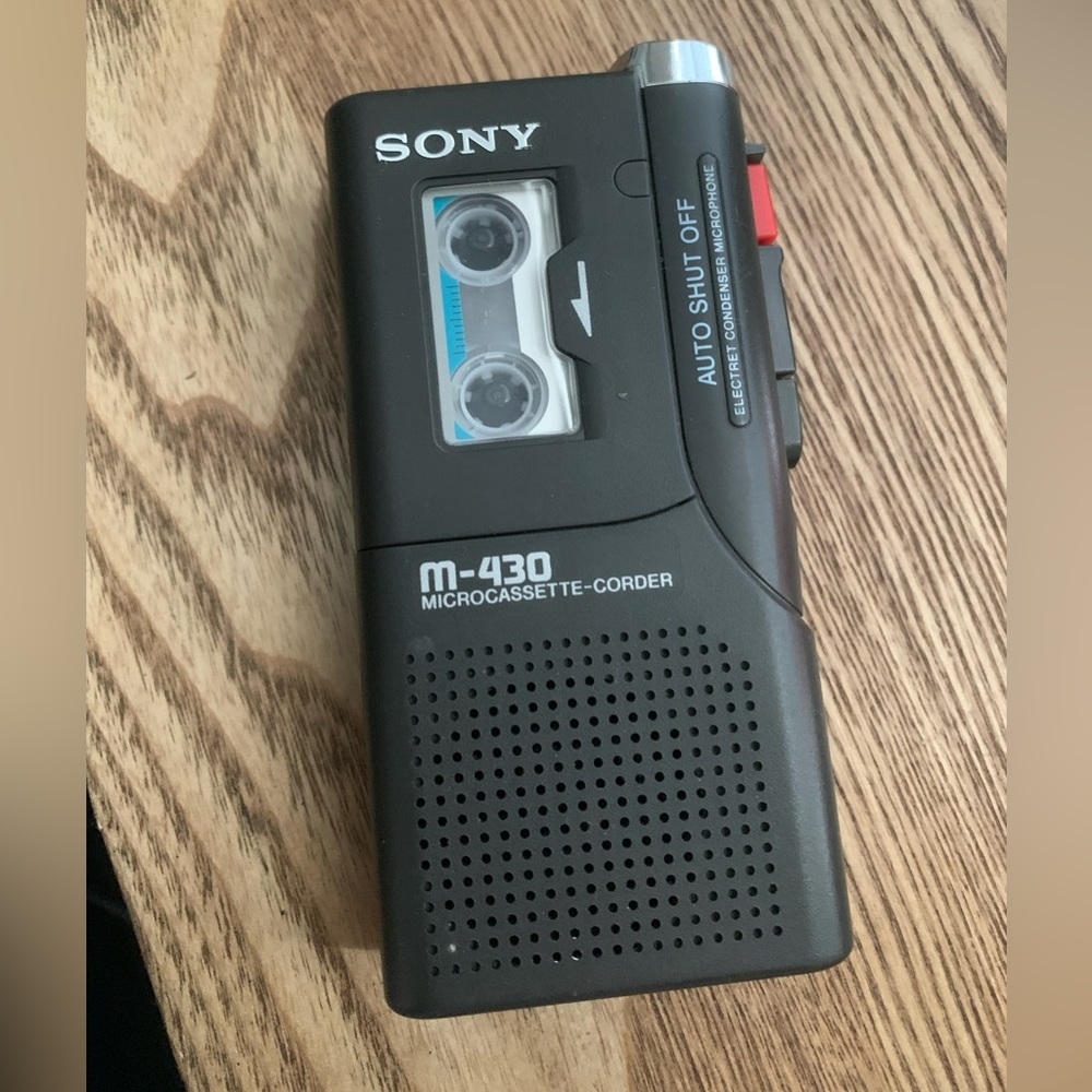 M-430 Micro cassette-Corder Sony